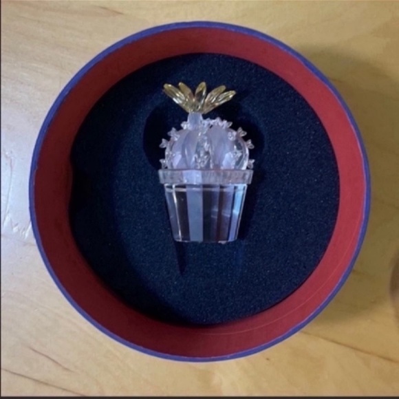 Swarovski Crystal Flowering Cactus Figurine - Picture 8 of 13
